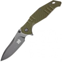 Ніж Skif Adventure II Black Stonewash olive 424SEBG