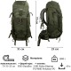 Рюкзак Tramp Expedition 60 л UTRP-056-olive