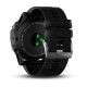 Смарт-часы Garmin Descent Mk1 серебристые с черным ремешком