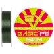 Шнур Select Basic PE 8X Green 150m #1.0/0.14mm 18lb/8.2kg