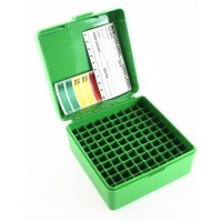 MTM RM-100 green 243 308 6.5 creed - Коробочка для хранения 100 патронов