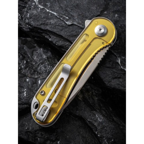 Ніж складаний кишеньковий Civivi Elementum, (7.5 см) D2 / Ultem