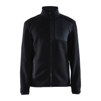 ADV EXPLORE PILE FLEECE JACKET M BLACK 3XL