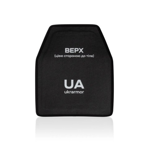 Комплект бронеплит поліетиленових Ukrarmor 3 класу. Вага 2.76 кг. Розмір M (25х30 см.) комплект (UM.008.0003)