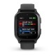 Смарт-годинник Garmin Venu Sq 2 Music Edition чорний з грифельним безелем