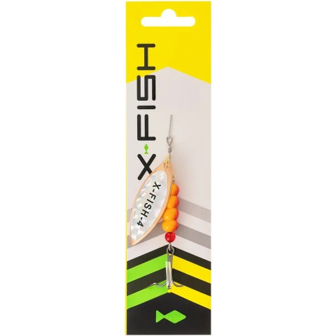 Блесна X-Fish Trophy №4 16.5g Copper rainbow