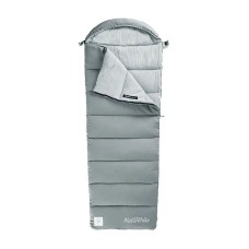 Спальник з капюшоном Naturehike M180 NH20MSD02, правий, сірий