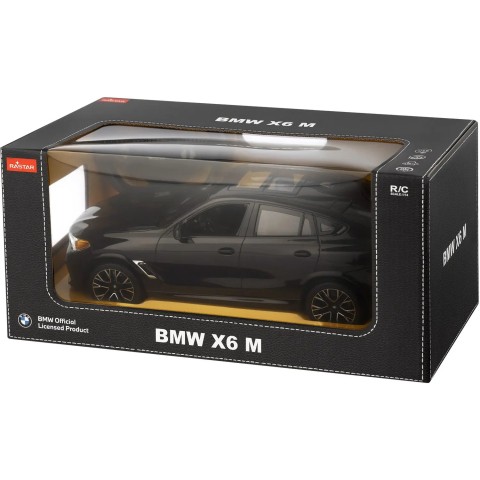 Машинка Rastar BMW X6 M 1:14 ц:черный