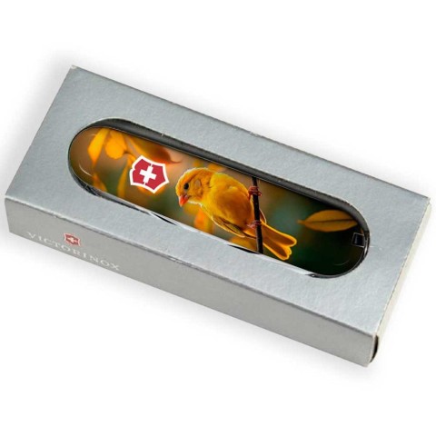 Ніж Victorinox Spartan Ukraine 91мм,13функ ,Золота пташка