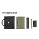 Складаний стіл Naturehike CNK2450JJ025, 60х40 см, алюміній, оливковий
