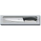 Кухонний ніж Victorinox SwissClassic Carving лезо 19см з чорн. ручкою у подар.упак.