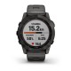 Смарт-годинник Garmin fenix 7X Sapphire Solar карбоново-сірий титановий DLC з титановим вентильованим браслетом