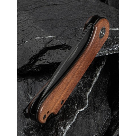 Ніж складаний кишеньковий Civivi Elementum Slip Joint, (7.5 см) 14C28N / Guibourtia Wood