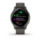Смарт-часы Garmin Venu 2S графитовые с грифельным безелем