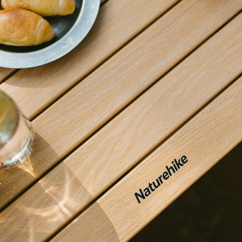 Розкладний стіл Naturehike CNH22JU050, алюміній, темно-зелений