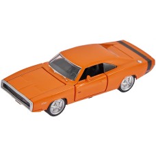 Машинка Rastar 1970 Dodge Charger R/T 1:36 Оранжевый