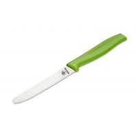 Серрейторный кухонный нож Boker Sandwich Knife, зеленый