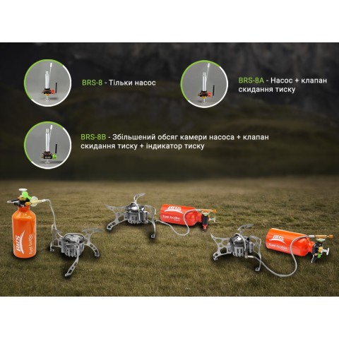 Мультипаливний пальник BRS-8