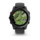 Смарт-годинник Garmin fenix E (47 мм) сланцево-сірий нержавіюча сталь/чорний