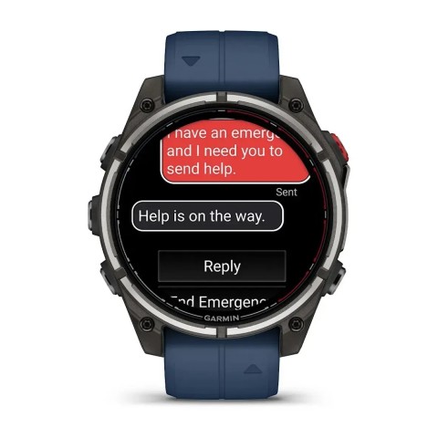 Смарт-годинник Garmin quatix 8 Pro AMOLED (47 мм) морський