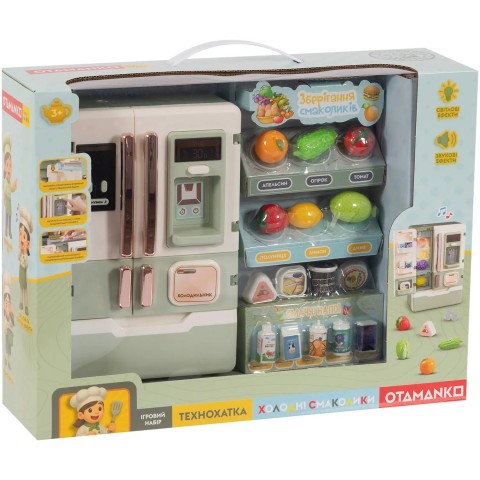 Игровой набор OTAMANKO ТЕХНОХАТКА: Холодные вкусняшки (холодильник)