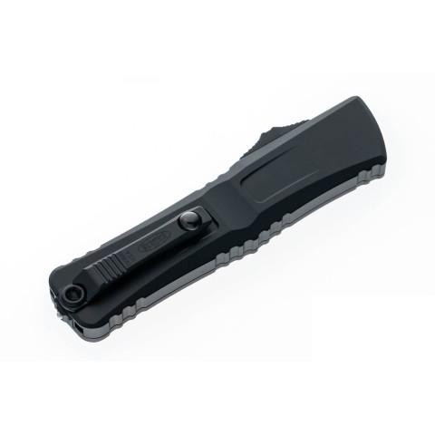 Ніж Microtech Combat Troodon Gen III OTF, bowie tactical, чорний