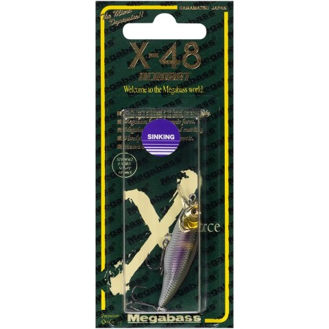 Воблер Megabass X-48 Acrobat S 48mm 3.2g Wagin Setsuki Ayu