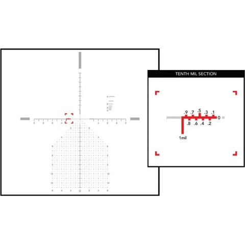 Приціл оптичний Primary Arms SLx 4.5-27×56, F1, ACSS Athena BPR Mil, 0.1 Mil, (Illuminated) black