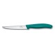 Ніж кухонний Victorinox SwissClassic стейковий11 см, серрейтор, зелений