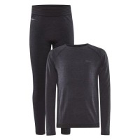 CORE DRY ACTIVE COMFORT SET JR BLACK 158/164