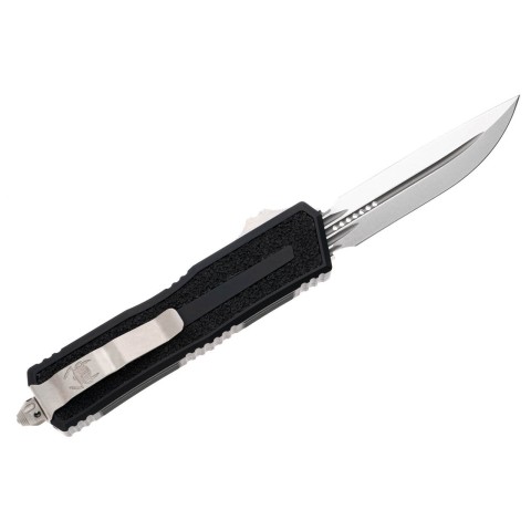 Ніж Microtech Scarab II Gen III D/E-S, stonewash, чорний