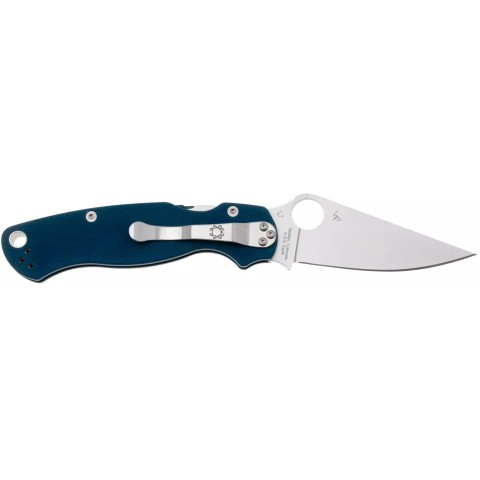 Нож Spyderco Para Military 2, CPM SPY27, G-10 ц:blue