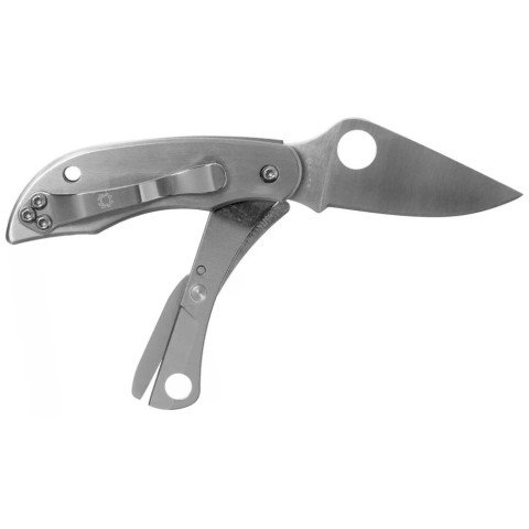 Ніж Spyderco ClipiTool Scissors, 8Cr13MoV, Stainless Steel