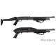 Приклад тактический ATI складывающийся наверх для Mossberg/Remington/Winchester