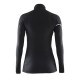 Active Extreme Zip Turtle Neck LS Woman