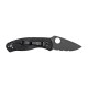 Ніж Spyderco Persistence FRN Black Blade, полусеррейтор