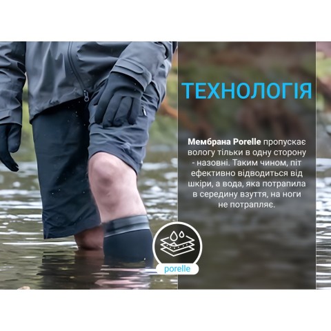 Шкарпетки водонепроникні Dexshell Wading Pro Socks, чорні, розмір M (39-42)