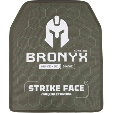 Бронепластина BRONYX Клас захисту згідно ДСТУ 8782:2818 6 клас L комплект из 2шт