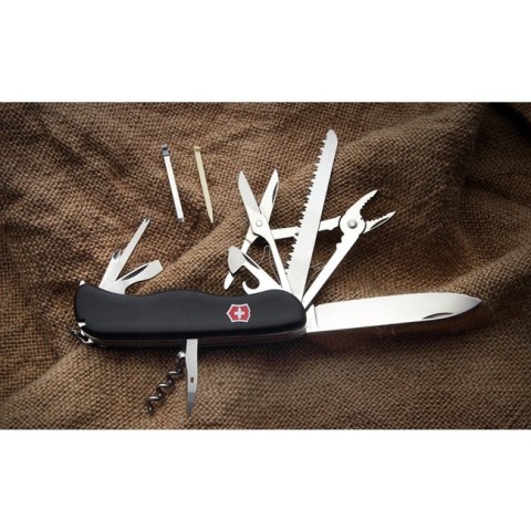 Ніж Victorinox HERCULES чорний