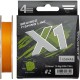 Шнур Favorite X1 PE 4x 150m (orange) #2.0/0.240mm 30lb/13.8kg