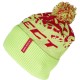 Шапка Select Pompon Hat 58 Yellow Red