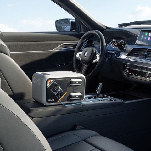 Портативна зарядна станція Litheli FLINT В288, 300Вт, 287 Вт·год + 2 Power Bank