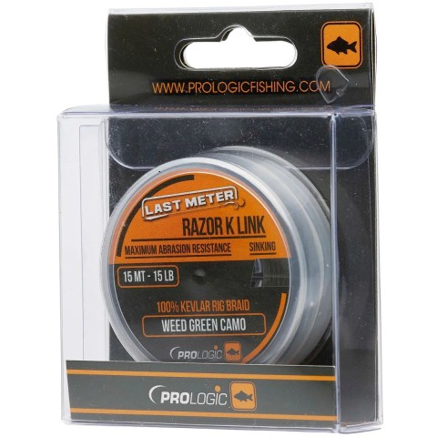 Поводковый материал Prologic Razor K Link 15m 40lbs