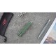 Нiж метелик (балiсонг) Ganzo G766 (8.9 см) 440С / G10 зелений