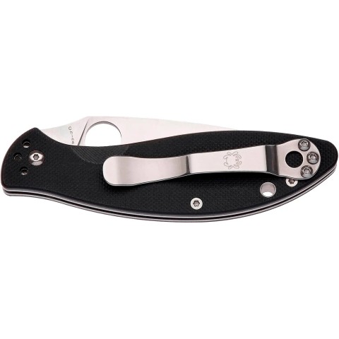 Нож Spyderco Astute, 8Cr13MoV, G-10 ц:black