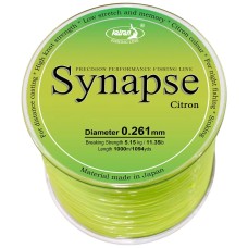 Леска Katran Synapse Citron 1000m (citron) 0.261mm 11.35lb/5.15kg