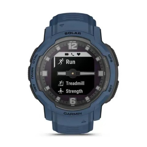 Смарт-годинник Garmin Instinct Crossover Solar синій