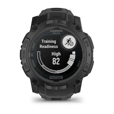 Смарт-годинник Garmin Instinct 3 (50 мм) Solar Tactical Edition чорний