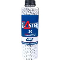 Страйкбольные шарики ASG Alpha Blaster 6 мм 0,2 г 3300 шт