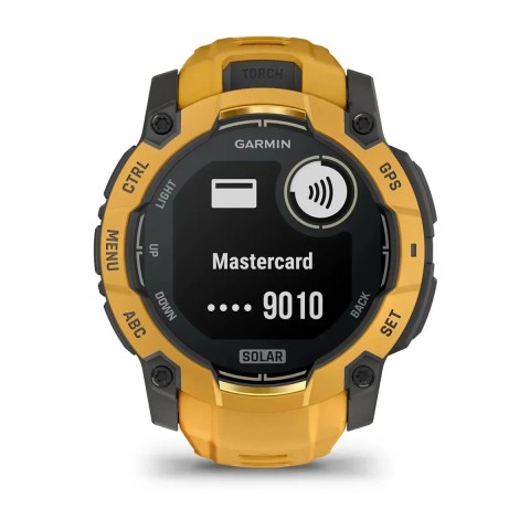 Смарт-годинник Garmin Instinct 3 (50 мм) сонячний спалах/сірий